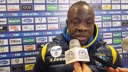 Descargar video: FROSINONE - LAZIO 0-1, PARLA CHIBSAH: ASCOLTA LE SUE PAROLE