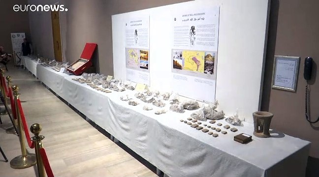 شاهد: الأردن يعيد للعراق 1300 قطعة أثرية مسروقة