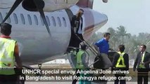 Angelina Jolie in Bangladesh to visit Rohingya refugee camp