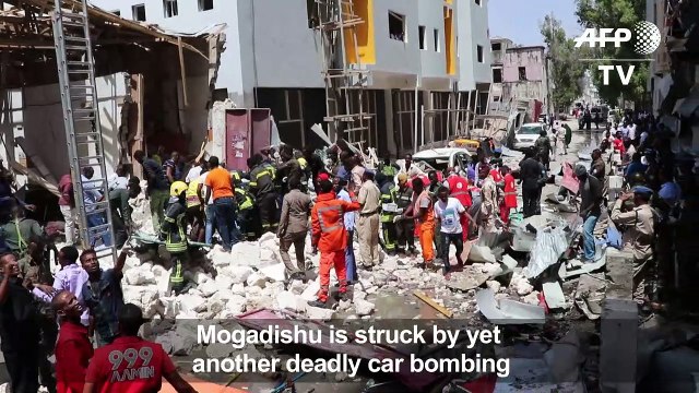 An eyewitness recalls car bombing in Somali market