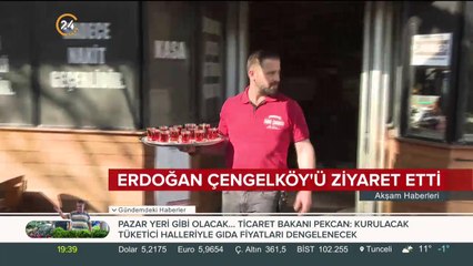 Başkan Erdoğan vatandaşlarla bir araya geldi