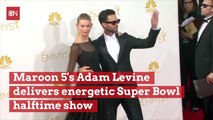 Adam Levine's Shirtless Super Bowl Half Time Show