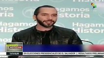 Nayib Bukele celebra su victoria y agradece al pueblo salvadoreño