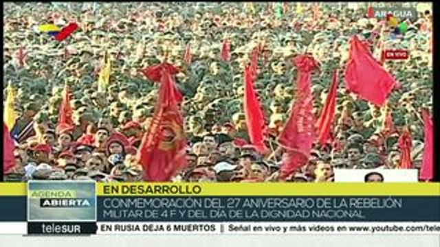 Pdte. venezolano anuncia recolección de firmas por la paz