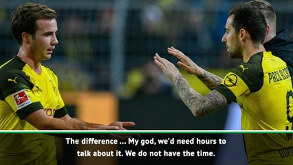 Alcacer is more of a striker than Gotze - Favre