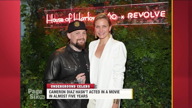 .@CameronDiaz hasn't starred in a movie in nearly five years, but she's doing just fine out of the spotlight! We know what Cameron's been up to, and we'll tell you all about it on #PageSixTV!