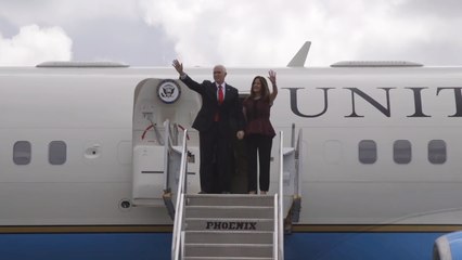 Vice President Pence Addresses Venezuelan Exiles In Miami