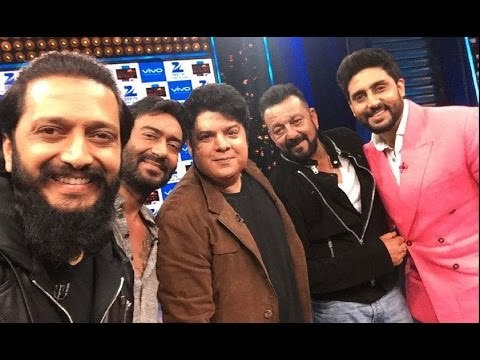 Abhishek, Ajay & Sanjay Dutt Shoot For Zee Tv's 'Yaaron Ki Baraat' | Latest Celebrity Updates
