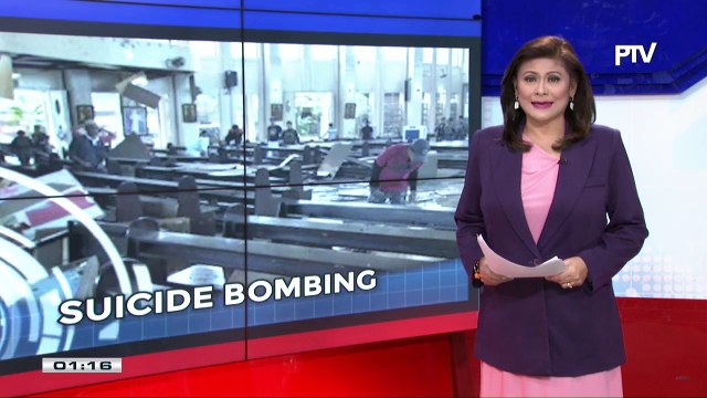 Año, kinumpirmang suicide bombing ang nangyari sa Jolo, Sulu