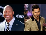 Varun Dhawan Shows His Love for 'The Rock' in Front of Kids on Children's Day | Dwayne Rock Johnson