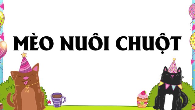 Hoạt Hình Truyện Cổ Tích - MÈO NUÔI CHUỘT - Phim Hoạt Hình Hay Nhất 2019