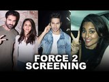 Special Screening of Movie Force 2 at Light Box | John Abraham, Sonakshi Sinha, Varun Dhawan