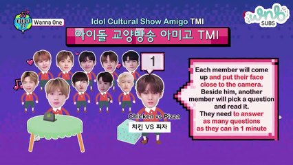 [ENG SUB] Wanna One Amigo TV Ep 2