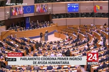 Venezuela: Parlamento coordina primer ingreso de ayuda humanitaria