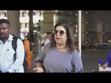 Farah Khan Spotted at Airport | Farah Khan Abusing | Farah Khan Interview