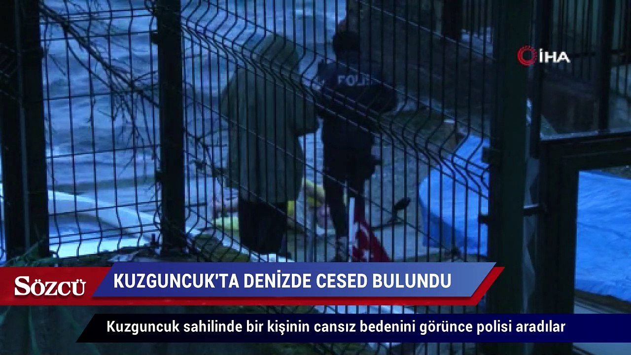 Kuzguncuk'ta denizde erkek cesedi bulundu
