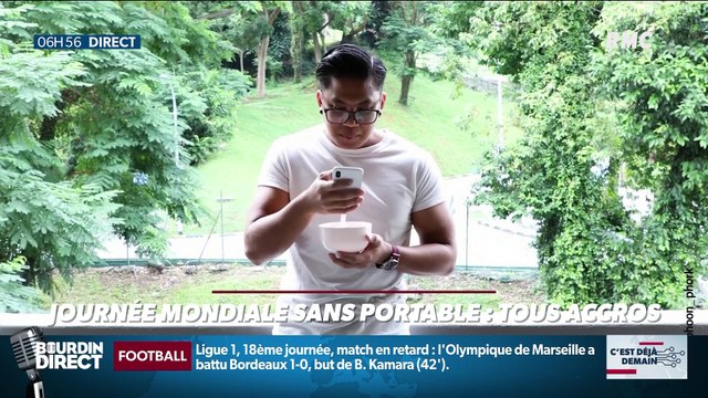 La chronique d'Anthony Morel : Journée mondiale sans portable, tous accros ! - 06/02