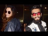 Hottest Bollywood Couple Ranveer Singh & Deepika Padukone Fly to Dubai for Esquire Awards 2016