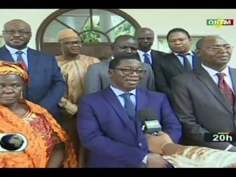 ORTM/Le Président de la République accorde deux audiences, d’abord avec les experts pour la reforme constitutionnelle ensuite le président du fonds Khalifa Emirat Arabes Unis au Mali 