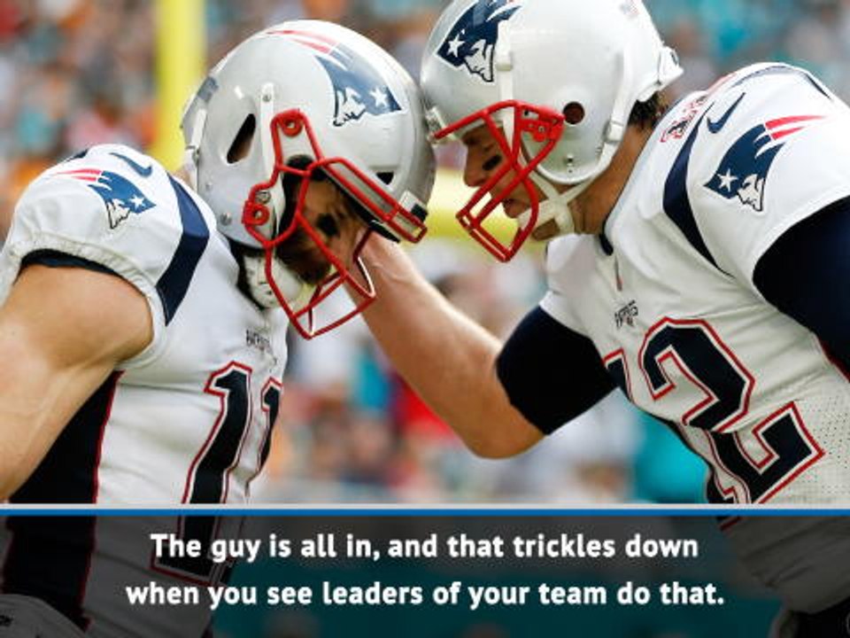 Edelman hails 'unbelievable' mentor Brady