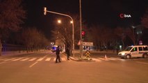 Başkent'te İl Jandarma Komutanlığı Karşısında Şüpheli Çuval Alarmı