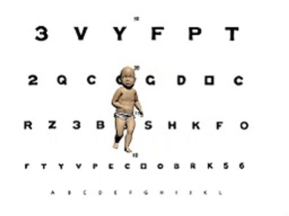 Dancing Baby Eye Test