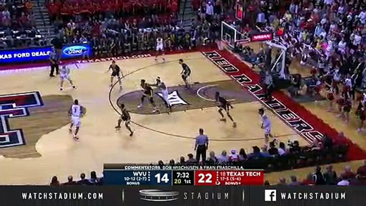 West Virginia vs. No. 18 Texas Tech Basketball Highlights (2018-19)