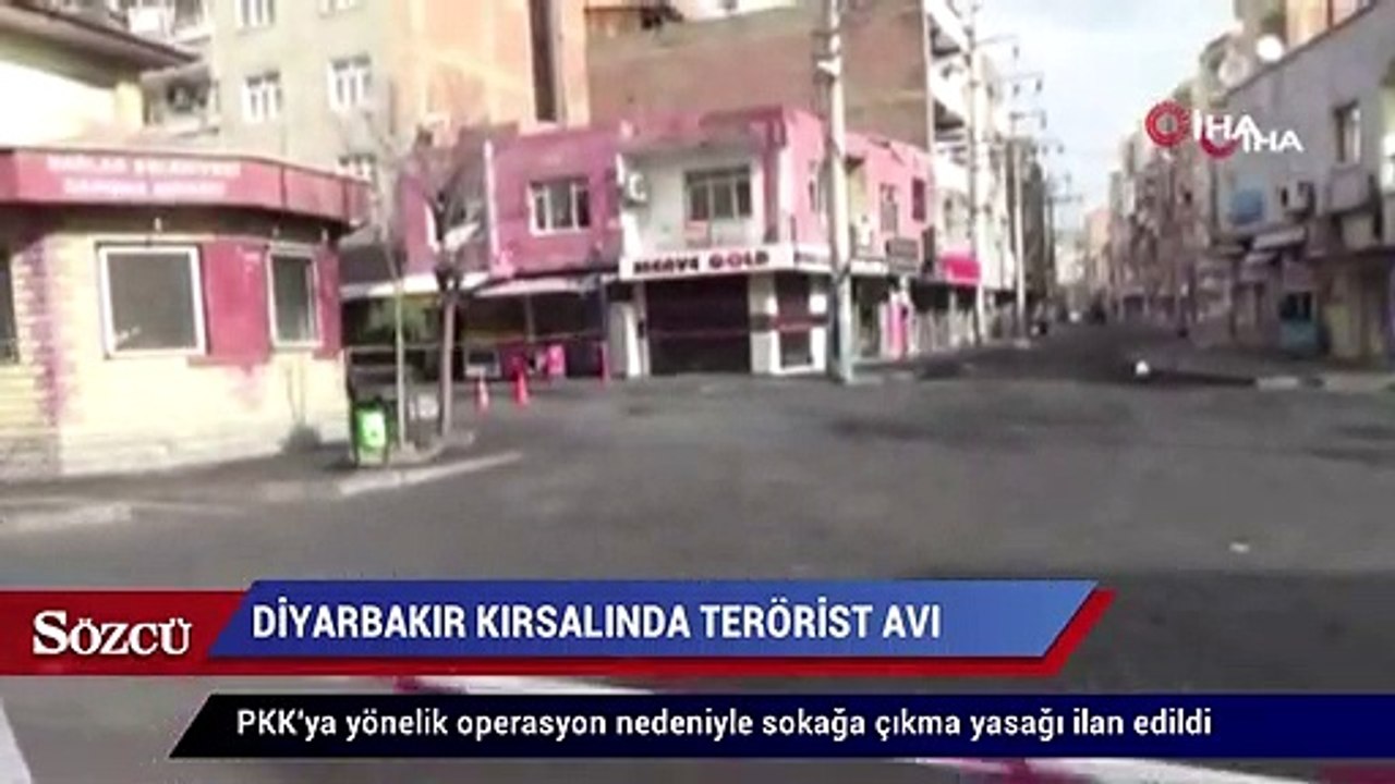Diyarbakır kırsalında terörist temizliği