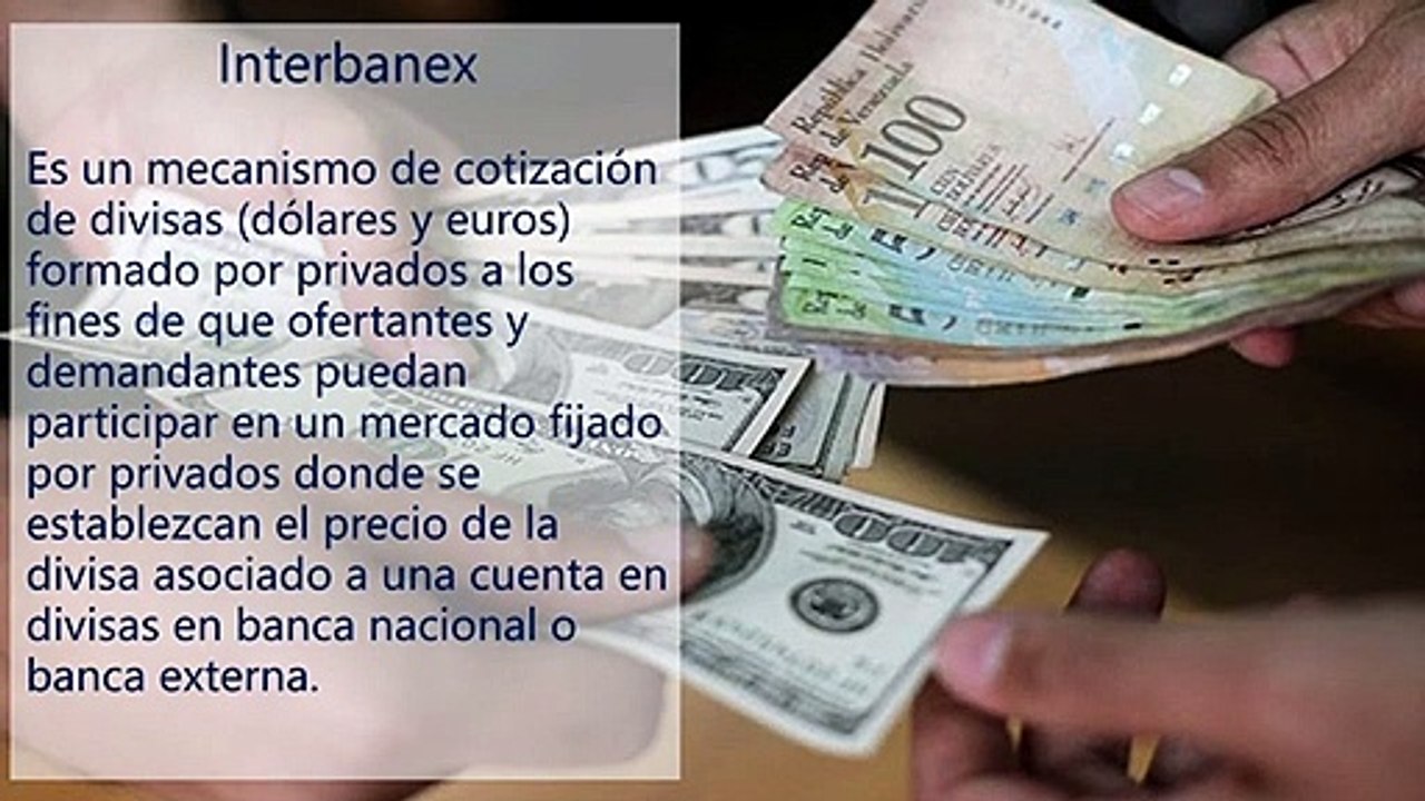 Ibrahim Velutini Sosa ¿Qué es interbanex?