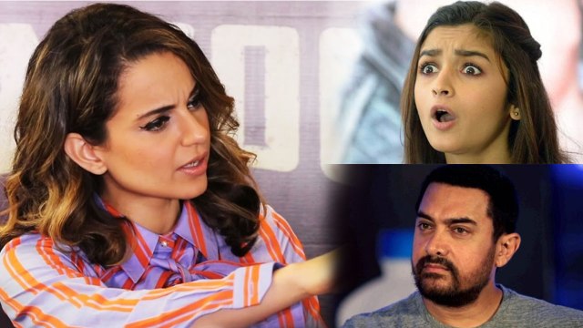 Manikarnika actress Kangana Ranaut now LASHES OUT at Aamir Khan & Alia Bhatt, here's why | FilmiBeat