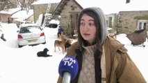 Bloquée par la neige, cette famille de l'Hérault est coupée de son village depuis 15 jours