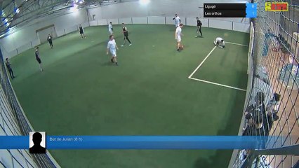 But de Julian (8-1) - Ligugé Vs Les orthos - 04/02/19 21:00 - Ligue A - Poitiers Game Parc