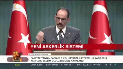 "Farklı askerlik türleri üzerinde çalışılıyor"