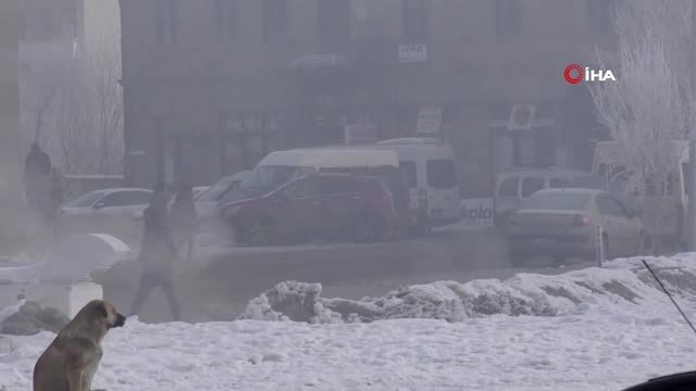 Ardahan'da Dondurucu Soğuklar Hayatı Olumsuz Etkiliyor