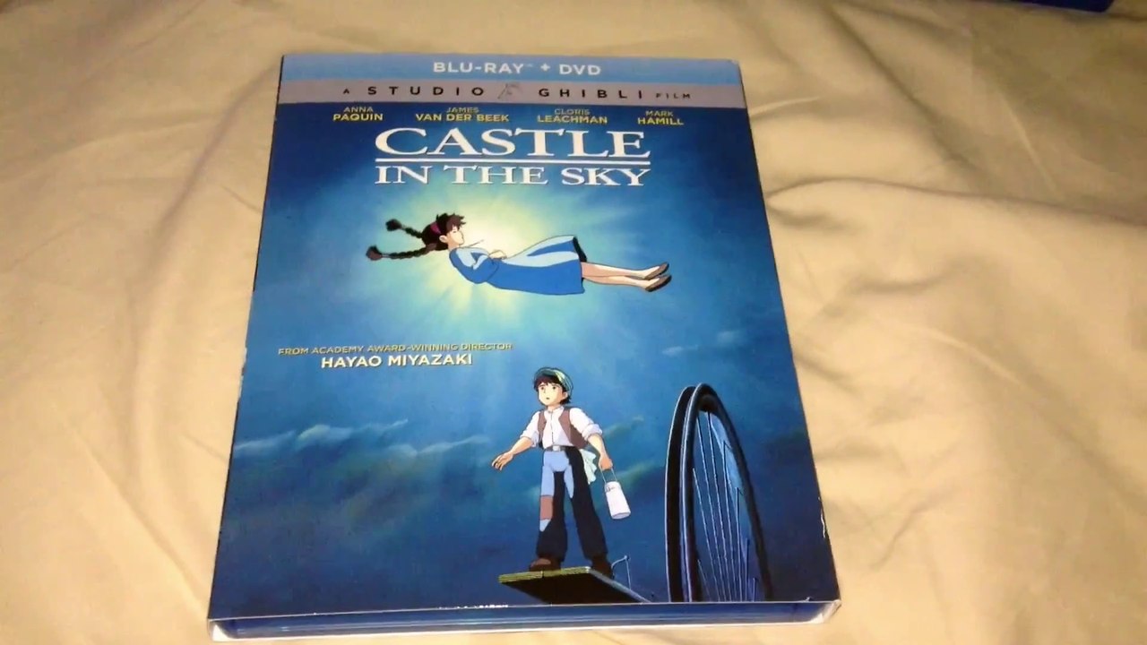 Castle in the Sky (GKIDS Rerelease) Blu-Ray/DVD Unboxing
