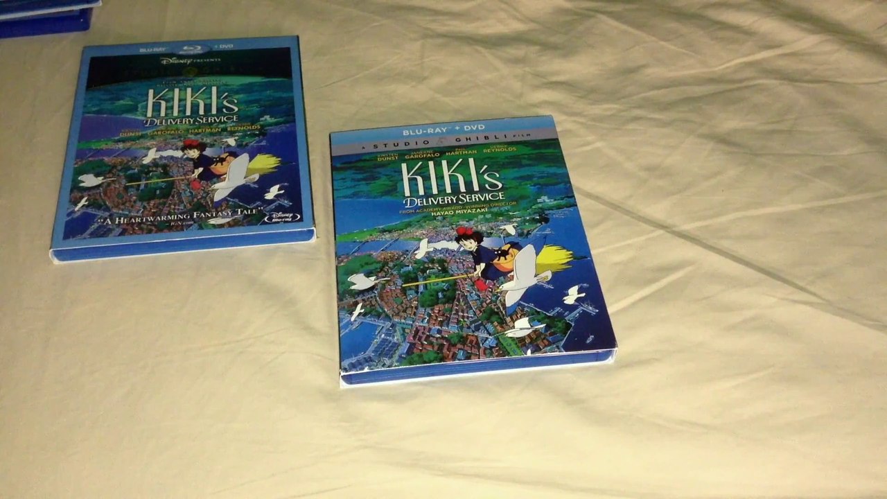 Kiki's Delivery Service (GKIDS Rerelease) Blu-Ray/DVD Unboxing