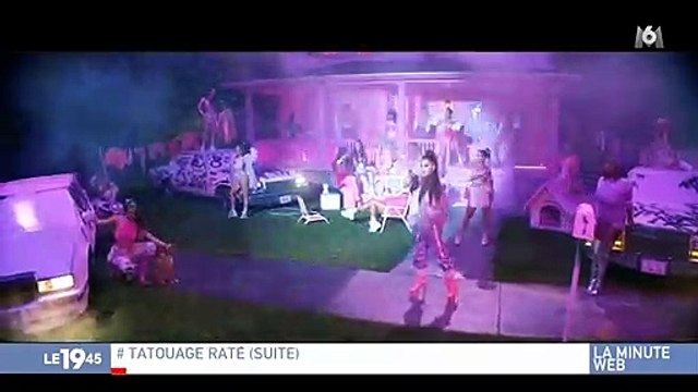 Ariana Grande s'emporte après de nouvelles moqueries sur son tatouage raté - Regardez