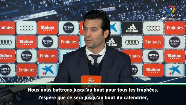 22e j. - Solari : Nous nous battrons pour tous les trophées