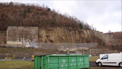 Les travaux falaise corbeyre