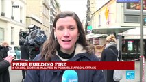 Paris: 8 killed, dozens injured in a violent fire, one person in custody for possible arson
