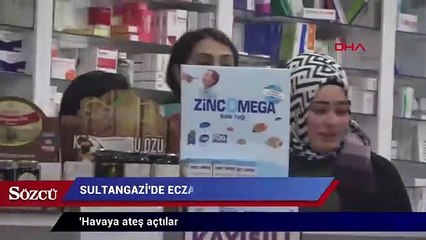 sultangazi'de eczane soygunu