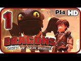 DreamWorks Dragons Dawn of New Riders Walkthrough Part 1 (PS4, Switch, XB1)