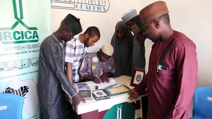 Nijerya'nın ilk hattatları Türkiye'nin desteğiyle eğitim alıyor - KADUNA