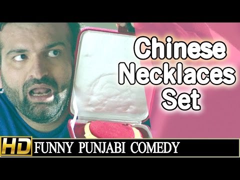 Punjabi Comedy Scene - Chinese Necklace Set || Navraj Hans AND Yuvraj Hans || Lokdhun Punjabi