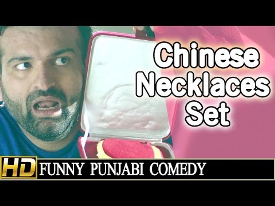 Punjabi Comedy Scene - Chinese Necklace Set || Navraj Hans AND Yuvraj Hans || Lokdhun Punjabi