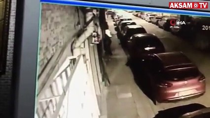 Köpeğe tacize mahalle dayağı kamerada