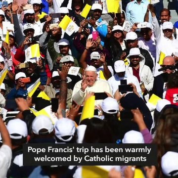 Pope Francis holds historic public mass in UAE