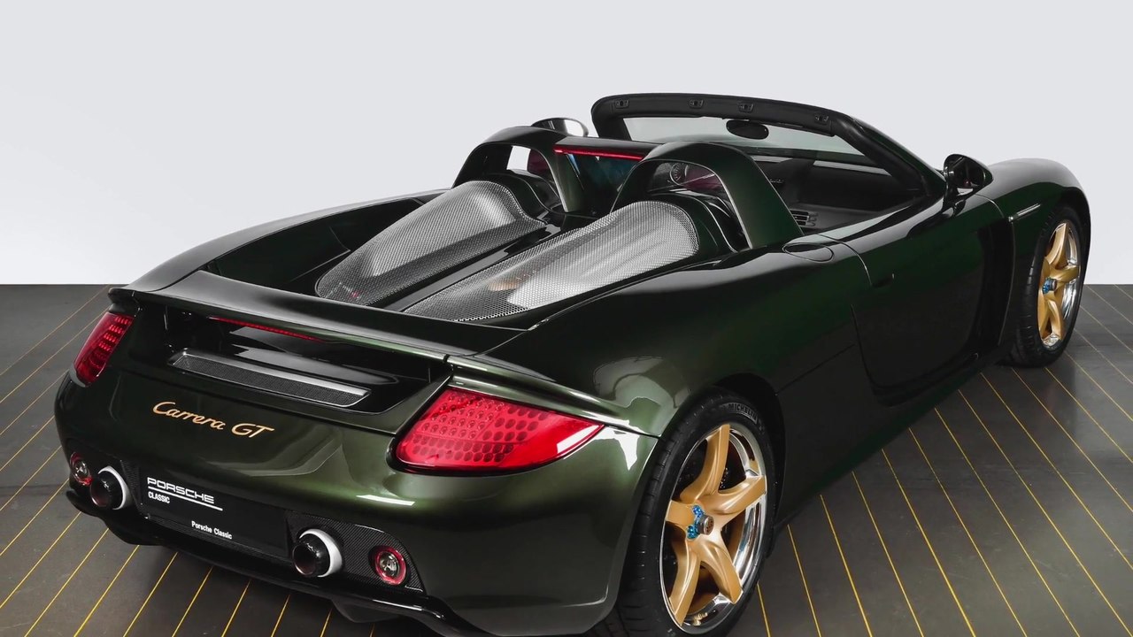 Porsche Carrera GT recommissioned