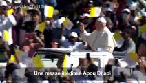 Grande messe inédite en plein air du pape François aux Emirats