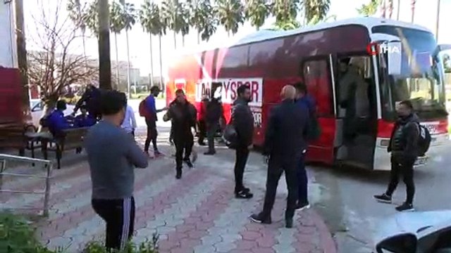 Hatayspor, Galatasaray maçı için yola çıktı